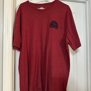 Izod Red Men's Short Sleeve Tee